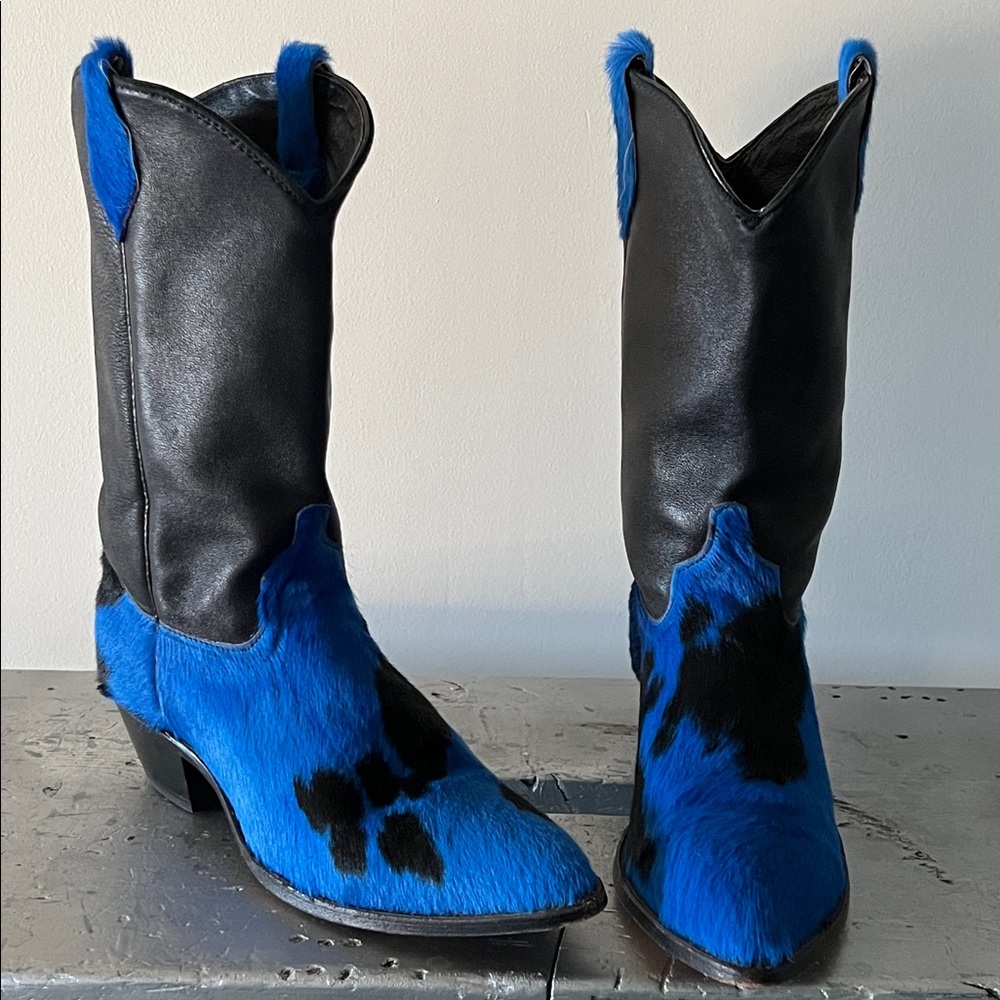 Vintage Ponyhair Cowboy Boots